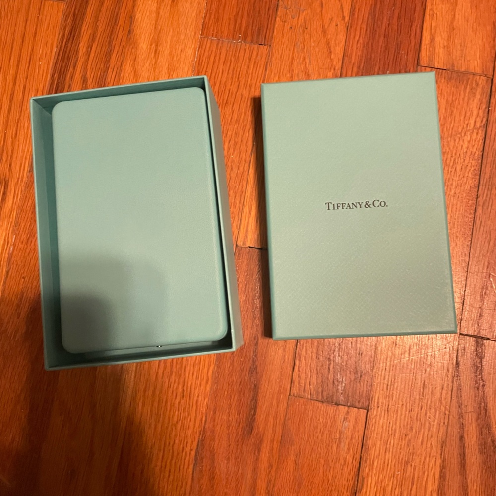 Tiffany box with case - holds necklace